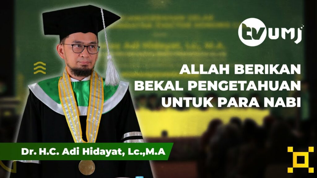 Ustadz Adi Hidayat Doktor di UMJ