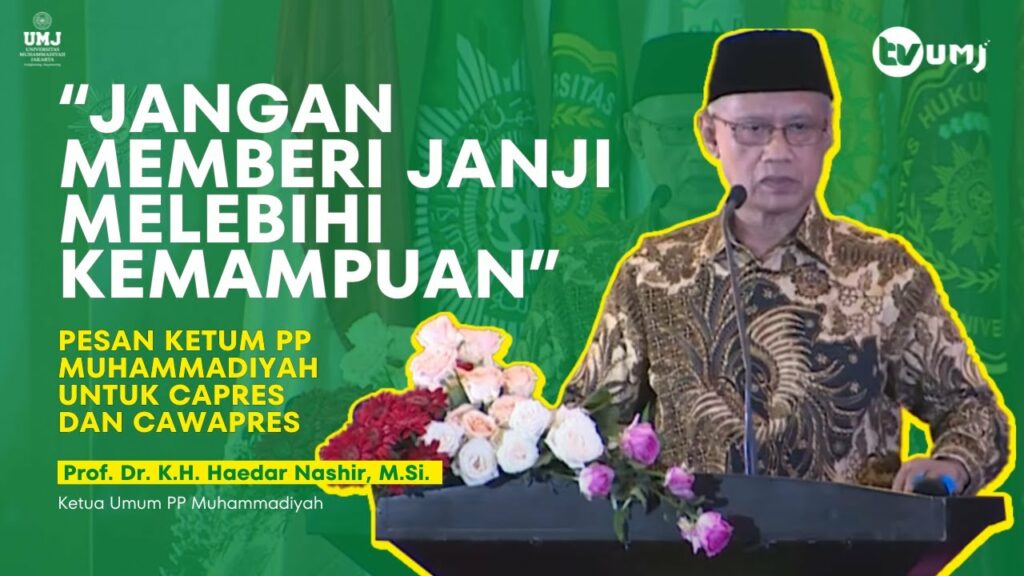 cover pak haedar pesan untuk capres cawapres