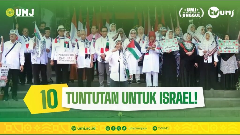 10 tuntutan Israel